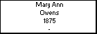 Mary Ann Owens