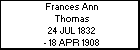 Frances Ann Thomas