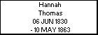Hannah Thomas