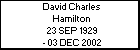 David Charles Hamilton
