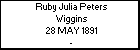 Ruby Julia Peters Wiggins