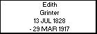 Edith Grinter