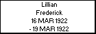 Lillian Frederick