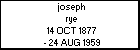 joseph rye