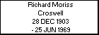 Richard Moriss Croswell