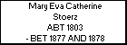 Mary Eva Catherine Stoerz