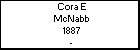 Cora E McNabb