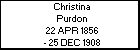 Christina Purdon