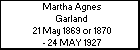 Martha Agnes Garland