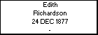 Edith Richardson