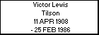 Victor Lewis Tilson