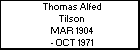 Thomas Alfed Tilson