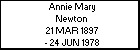 Annie Mary Newton
