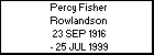 Percy Fisher Rowlandson