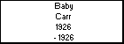 Baby Carr