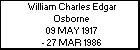 William Charles Edgar Osborne