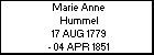 Marie Anne Hummel
