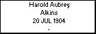 Harold Aubrey Alkins
