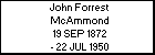 John Forrest McAmmond