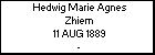 Hedwig Marie Agnes Zhiem