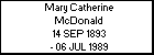 Mary Catherine McDonald