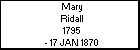 Mary Ridall