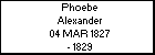 Phoebe Alexander