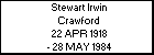 Stewart Irwin Crawford