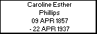 Caroline Esther Phillips