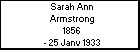 Sarah Ann Armstrong