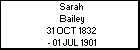 Sarah Bailey