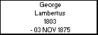 George Lambertus