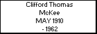 Clifford Thomas McKee