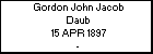 Gordon John Jacob Daub