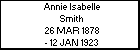 Annie Isabelle Smith