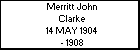 Merritt John Clarke