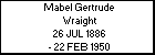 Mabel Gertrude Wraight