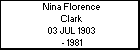 Nina Florence Clark