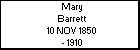 Mary Barrett