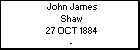 John James Shaw