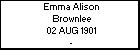 Emma Alison Brownlee