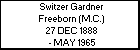 Switzer Gardner Freeborn (M.C.)