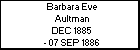 Barbara Eve Aultman