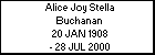 Alice Joy Stella Buchanan
