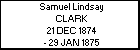 Samuel Lindsay CLARK
