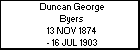Duncan George Byers