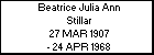 Beatrice Julia Ann Stillar