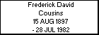 Frederick David Cousins