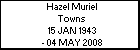 Hazel Muriel Towns