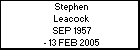 Stephen Leacock